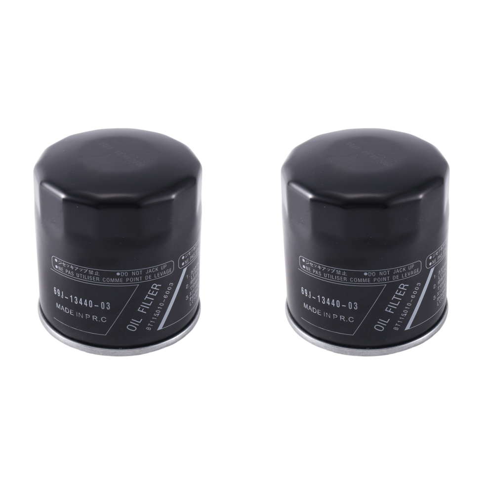 For 69J-13440-01-00 Outboard Oil Filter 69J-13440-03-00 Black 4852890869351