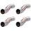 Motorbike Middle Exhaust Middle Mid Link Pipe Connector for 1