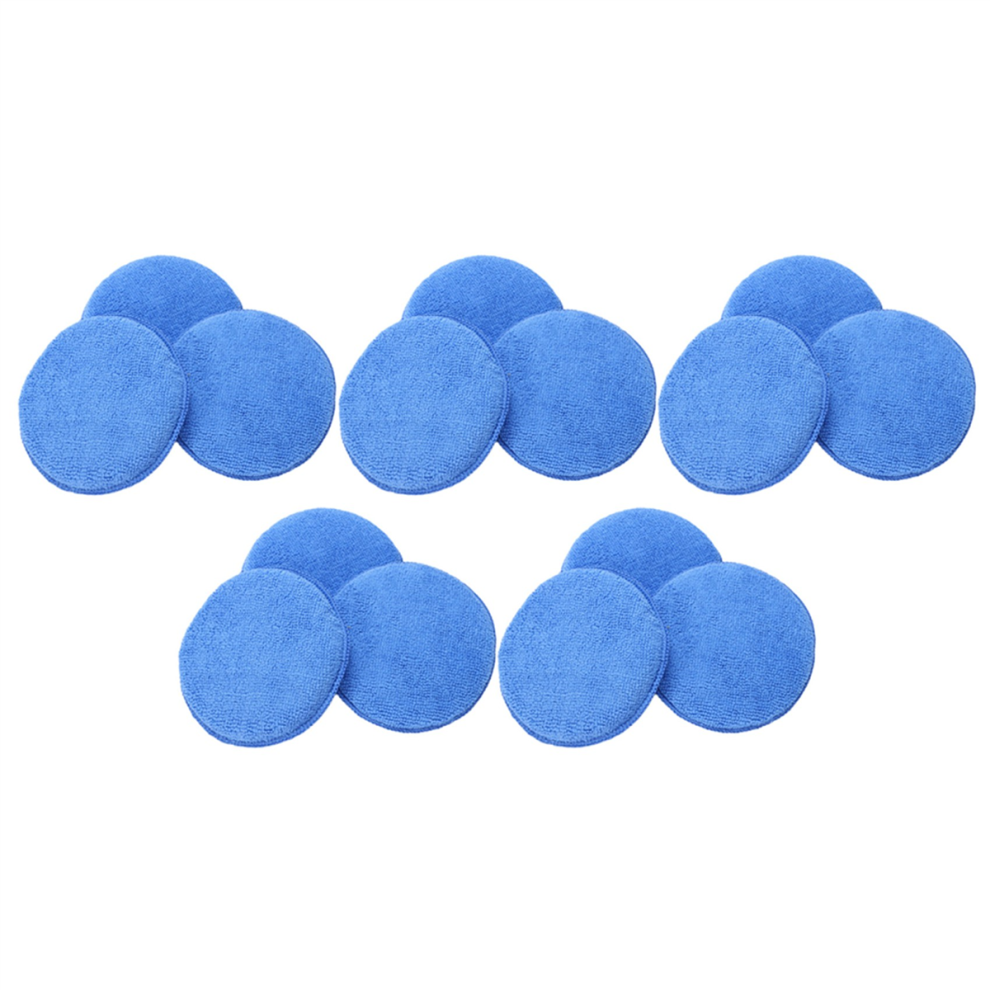 3 X Microfibre Sponge Polish Wax Applicator Pads Car Home Cleaning 4852890875802