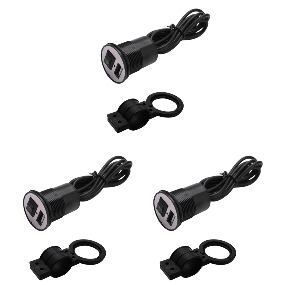 12-24V Universal Usb Charger Motorcycle Adapter Socket Waterproof 4852890879787