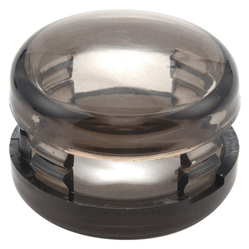 4Pcs For Turn Signal Light Indicator Lens Cover Tea Black 2