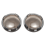 4Pcs For Turn Signal Light Indicator Lens Cover Tea Black 4