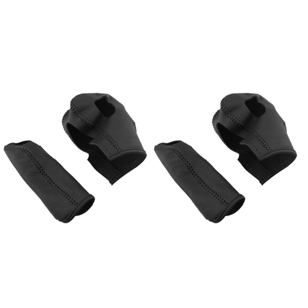 2Pcs Gear Head Shift Knob Case Cover Handbrake Cover For 4852890878513