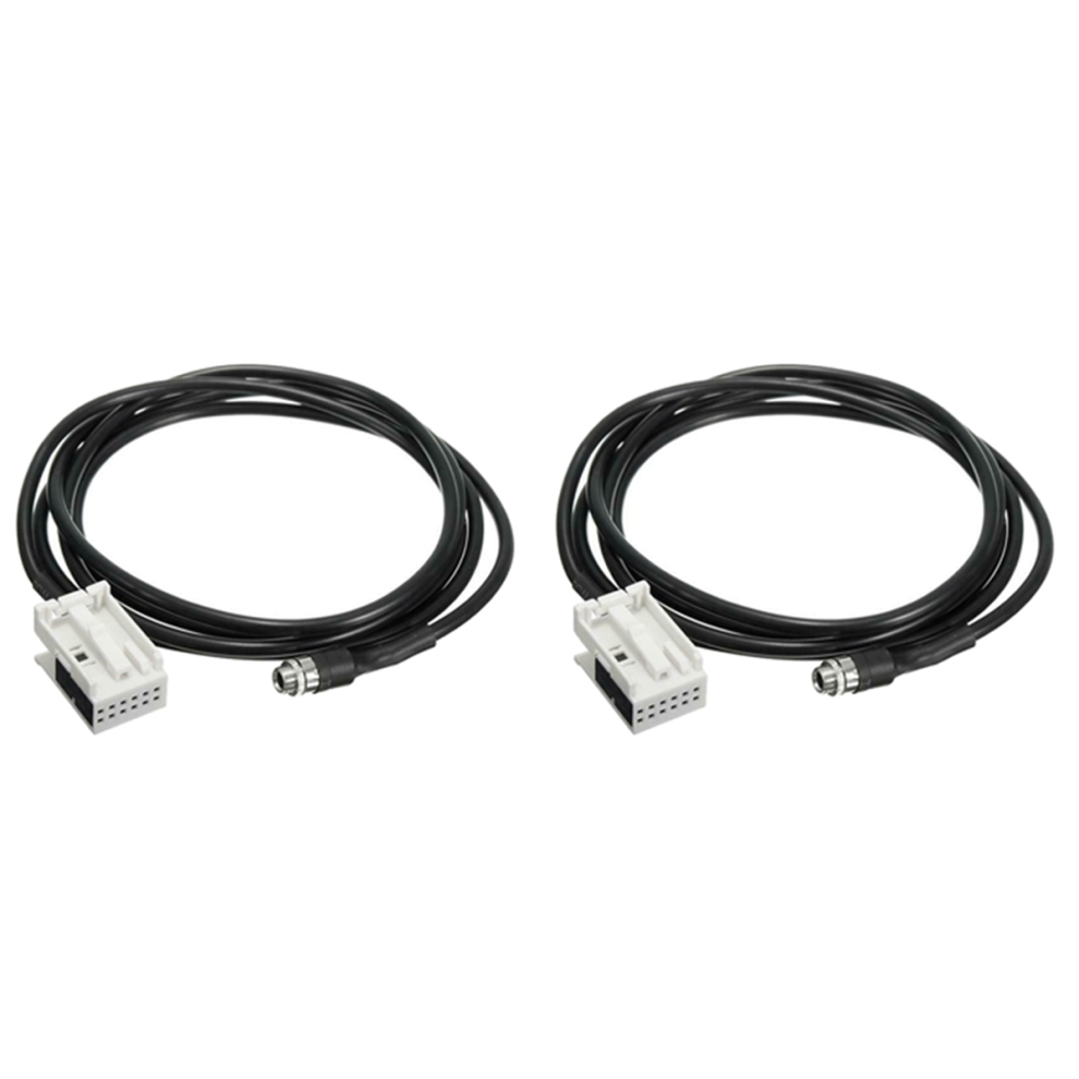Car 3.5Mm 12Pin Female Audio Music Aux Cable Input Adapter For 4852890880936