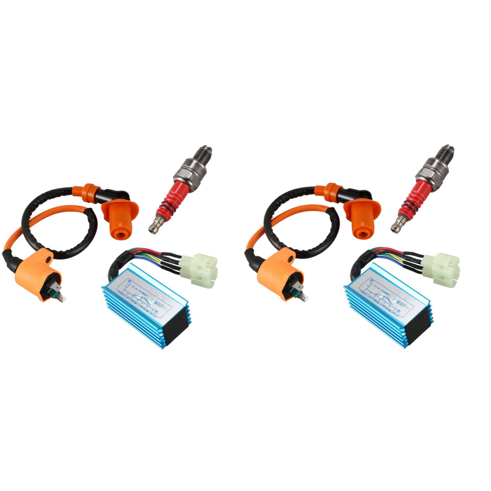 Racing Ignition Coil+Spark Plug+CDI Box