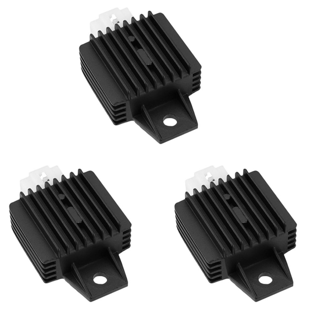 4 Pin Regulator Rectifier For 90Cc 110Cc 125Cc 140Cc 200Cc Atv Black 4852890882473