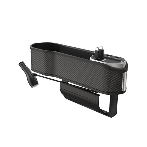 Car Izer Functal Car Stora Box Car Interior Stora Box Type-c Dual Usb Wir