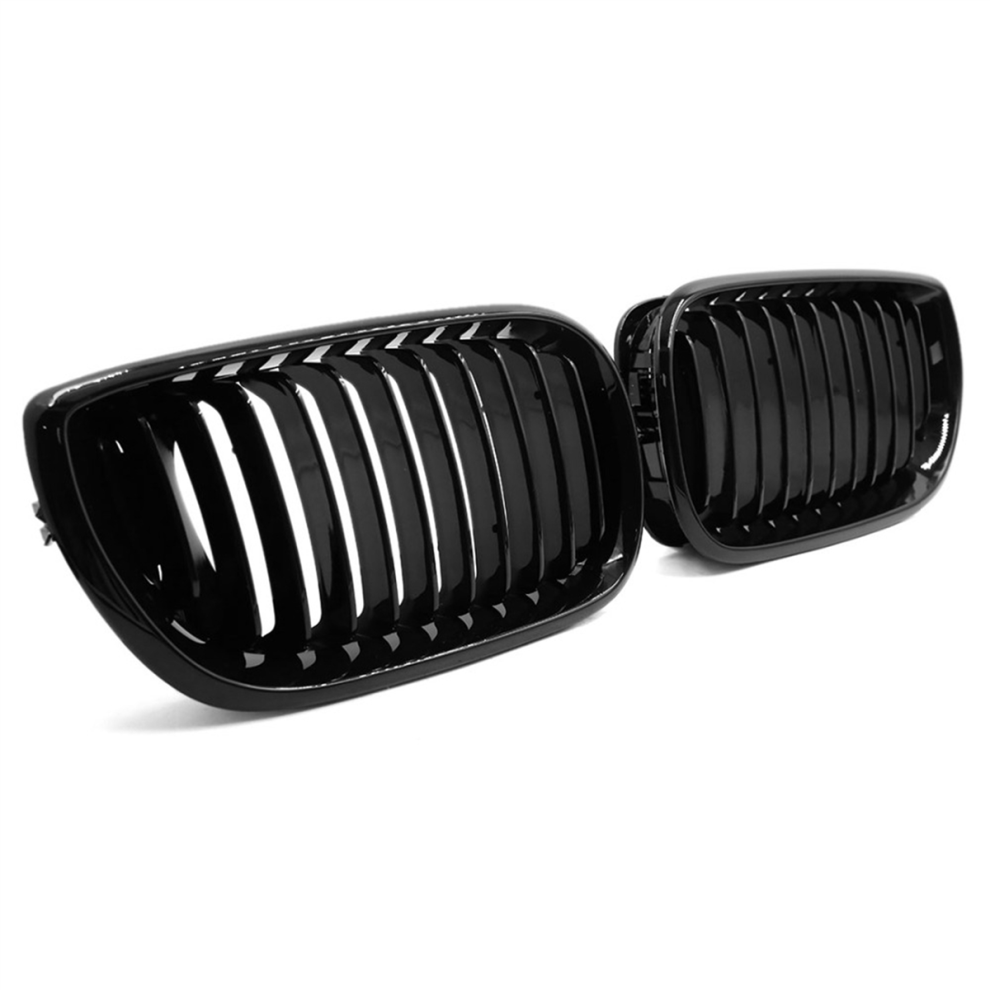 Gloss Front Hood Kidney Grill For - E46 3 Series 2002-2005 Black 4852890884750