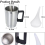 Car Headlight Atomizing Cup Car Headlight Lens Restoration Kit 2