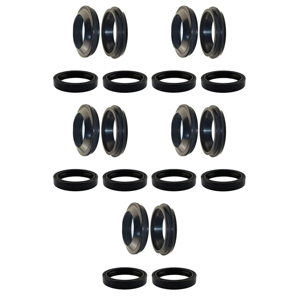 Motorcycle Front Fork Oil Seal And Dust Seal For Cb-1 Cb1 Cb400 Black 4852890887218