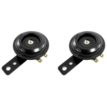 DC 12V 1.5A Black Metal Security Alarm Compound Horn for Motorcycle