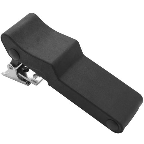 Door Draw Latch Lock Replacement Soft Rubber Black Over-Center C7-10 2