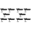 Door Draw Latch Lock Replacement Soft Rubber Black Over-Center C7-10 1