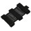 2X Holder Extinguisher Mount Strap (Black) 4