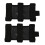 2X Holder Extinguisher Mount Strap (Black) 1