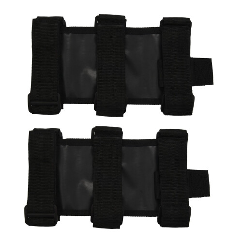 2X Holder Extinguisher Mount Strap (Black)