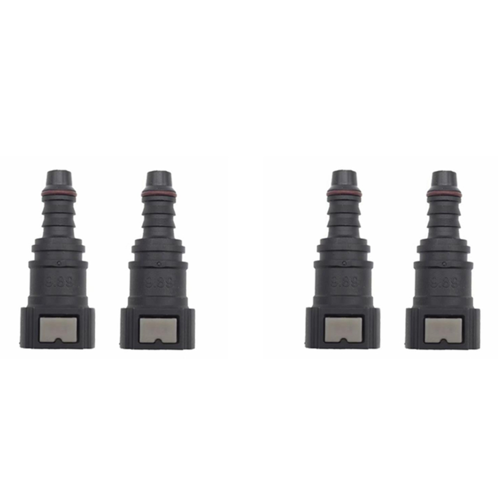 9.89 Id8 Curved Fuel Line Quick Connector, Fuel Quick Connector 4852890897354