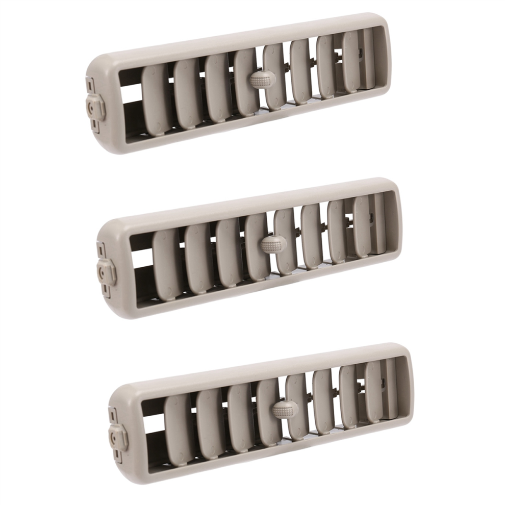 Car Roof Top Side Air Conditioning Vent Outlet A/C Panel Grille Beige 4852890898818