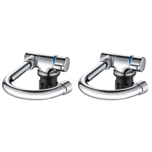 Foldable Faucet 360 Dgree Cold & Hot Water Mixer Copper for RV Boat