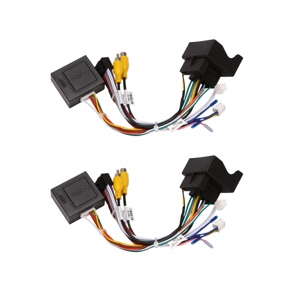 Stereo Audio 16 Pin Android Power Wiring Harness Adapter + Canbus Box 4852890802921