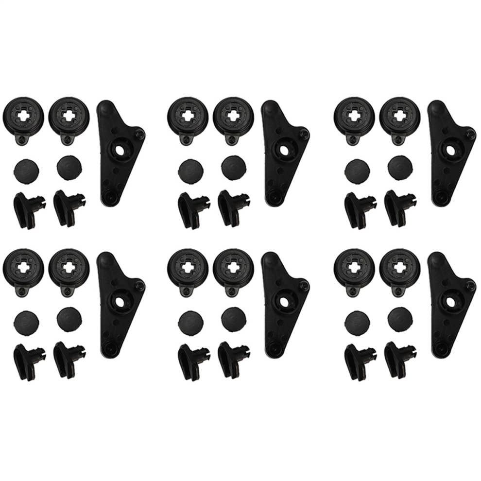 7Pcs Intake Manifold Repair Kit For C230 C280 C300 C350 M272 Black 4852890806455