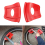 Wheel Rim Shield Protector Tool for Motorcycle Bike ATV 2PCS, Red 2