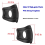 Wheel Rim Shield Protector Tool for Motorcycle Bike ATV 2PCS, Black 4