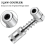Grease Nozzle Adapter - Accessory 90 Degree Grease Coupler Adapter 2