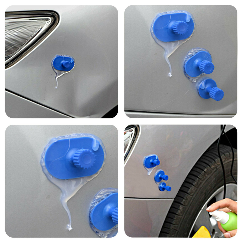 90 Pcs Puller Tabs Paintless Dent Repair Tabs Glue Pulling Tabs 4852890806059