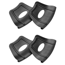 Wheel Rim Shield Protector Tool for Motorcycle Bike ATV 2PCS, Black
