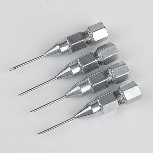5Pcs Removable Needle Nose Head Grease Nozzle Grease Accessories 2