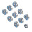 10pcs Ing Kit for Cw-01 Cw01 Rc Car S Accessories 3