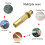 Ct Quick Connect Garden Hose Fitting, Adjustable Brass Garden Hose Gun, 3/4 4