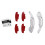 2pcs Silver Steering Wheel Shift Paddle Shifter Extens For- 4