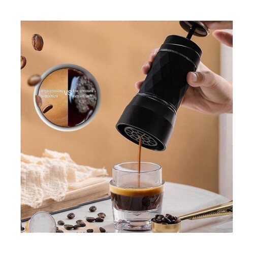 Espresso Maker Hand Press Ground Brewer Portable Fit Po 1