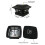 Solar Post Cap S 2 Ing Modes Led Deck Fence Cap S for Posts En Rat 3