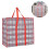 Laundry Bags with Zip, Reusable, Large, Strong, Jumbo Shopping Bag 2
