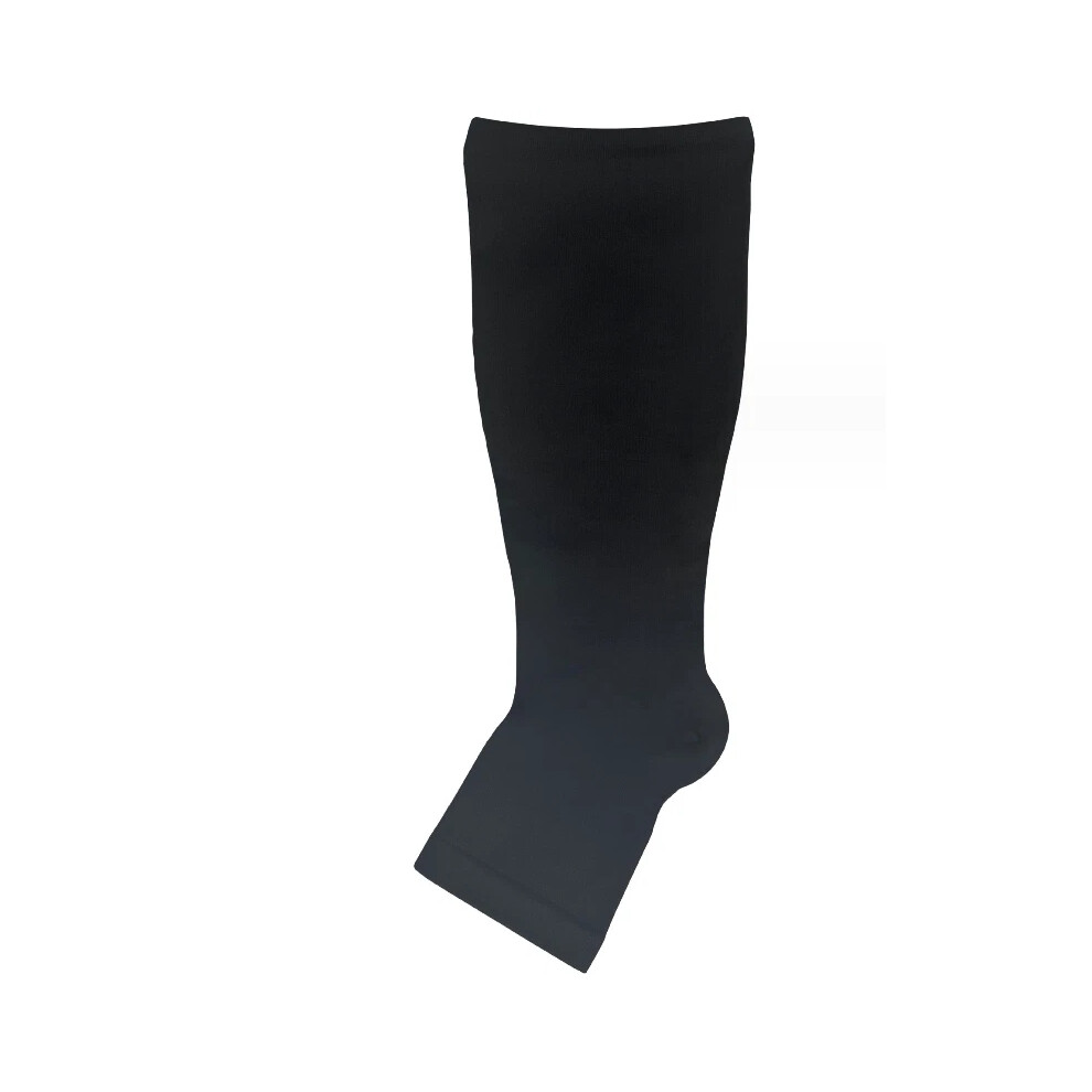 Black ( 02, 7XL) Plus Size Compression Socks Wide Calf Support For Men And Women 2XL-7Xl