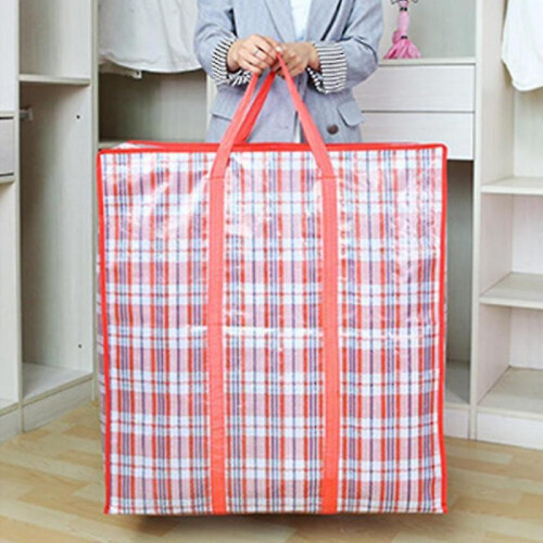 Laundry Bags with Zip, Reusable, Large, Strong, Jumbo Shopping Bag 2