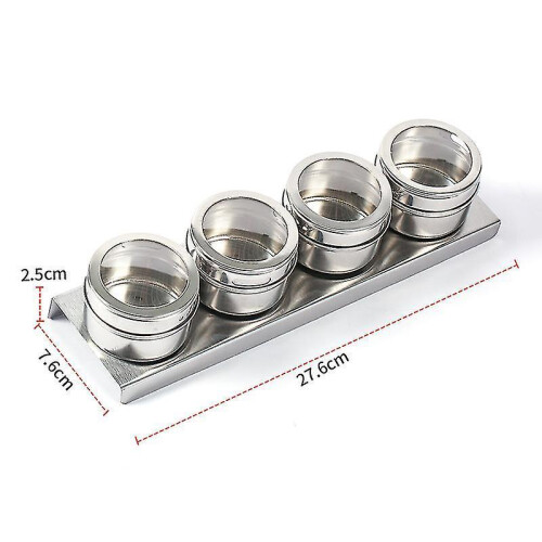 Barbecue Spice Jars Seasoning Containers Pepper Assaisonnement  with Bottom Plate 2