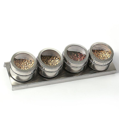 Barbecue Spice Jars Seasoning Containers Pepper Assaisonnement  with Bottom Plate