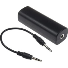 Ground Loop Noise Isolator for Car Audio/home Stereo System Eliminate The Buzzing Noise Completely with 3.5mm Audio Cable
