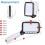 2 Times Folding Reading Magnifier 5 Led Light Magnifying Glass 4