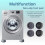 4 Pack Washing Machine Non-slip Feet Pad Vibration Damper Rubber Foot 3