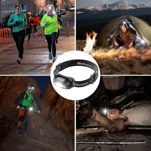 Headlight Led Rechargeable Headlight Waterproof for Running Camping Hiking 1