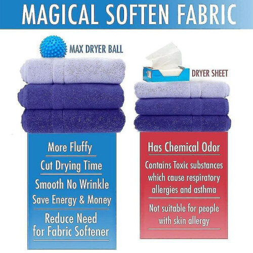 Laundry Ball Solid Washing Ball ,2 Pcs Decontamination Laundry Ball 2