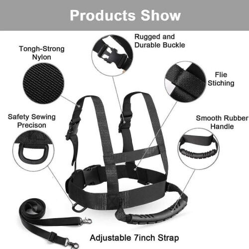 Kid Ski Training Safe Straps Anti-drop 2