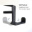 Universal Desktop Headset Hanger Rotate 360 Degrees 5
