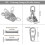 Hook 180 Swing, Stainless Steel Heavy-duty Ceiling Installation Up To 3