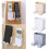 3 Pcs Wall Mount Remote Control Holder, Abs Wall Mount Storage Box for Cell Phone Charging Holder, Remote Control Storage Box 1